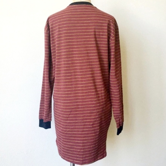 Hot Topic | Striped Tunic Dress | Red & gold | Thanks I Hate It | Women's Small - Picture 3 of 6